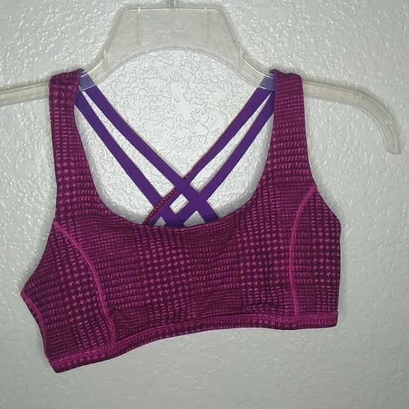 Ivivva by Lululemon reversible sports bra sz 14 - Picture 3 of 6
